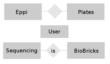 Figure 1: E-R-Model of our database.