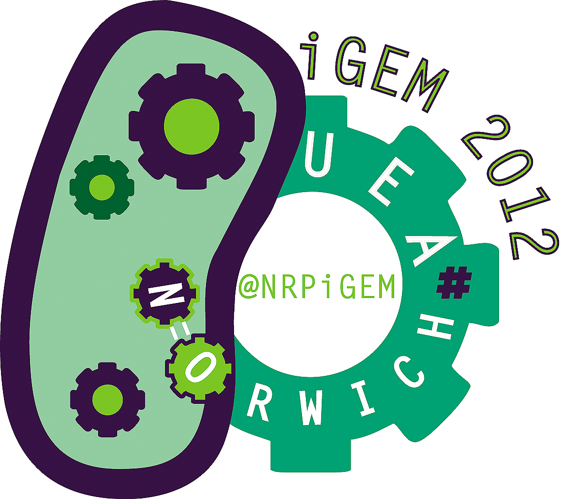 The NRP-UEA iGEM2012 Logo